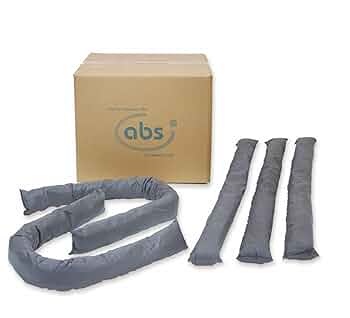 アブス ジャパン油専用吸着ソックス SW812 水を弾き油のみ吸収 長さ1.2m SW812 油専用吸着ソックス ABS ジャパン オイル対応 吸収量48L